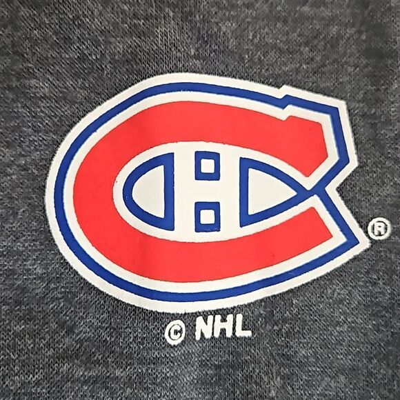 NHL Men's Canadian Montreal Logo Sweatpants Small Gray - Picture 6 of 16